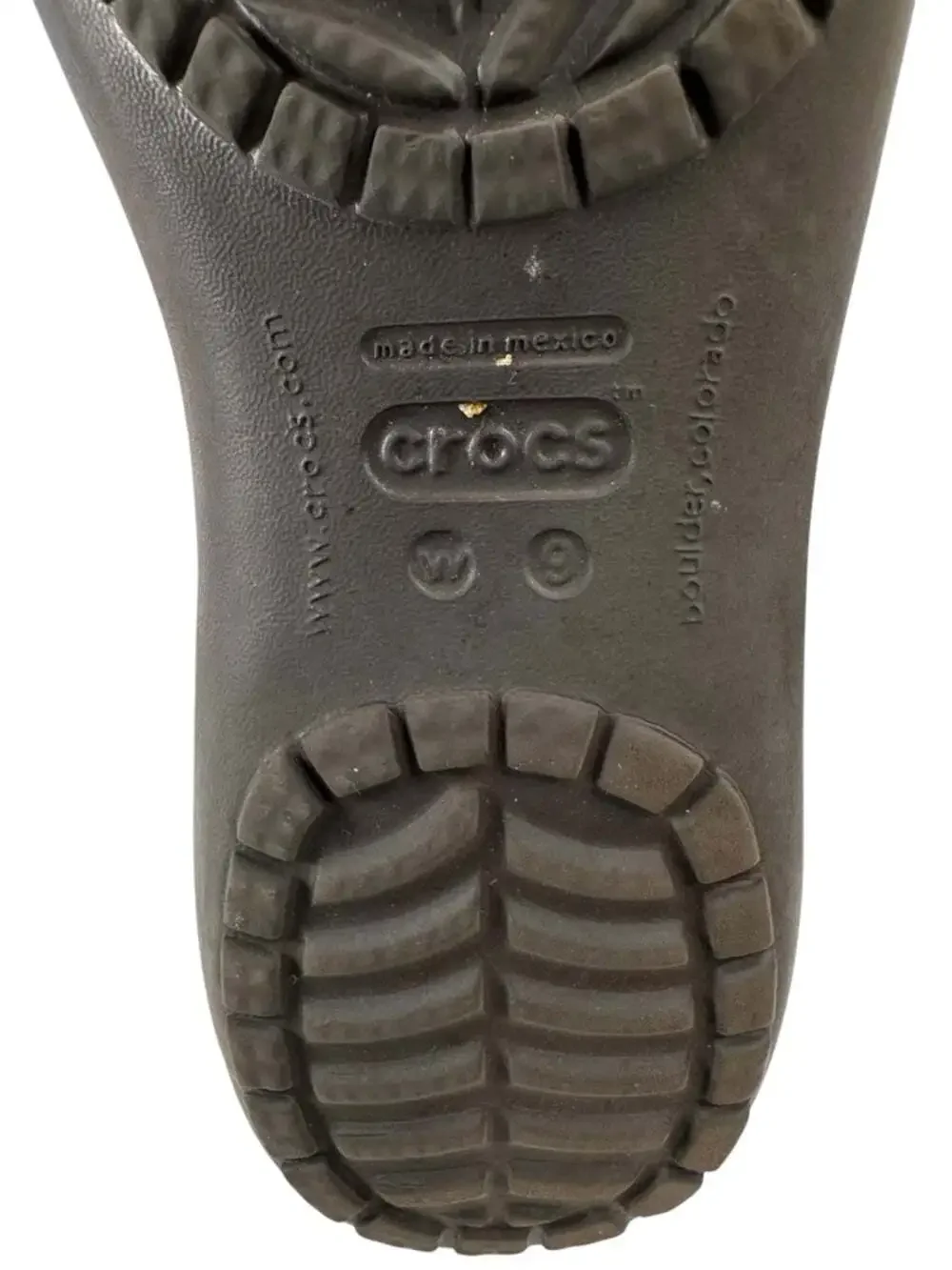 Crocs Kadee Ballet Flats Brown Croslite Slip On Comfort Shoes Womens 9